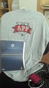 Appcelerator University T-shirt 2011-02-27 Appcelerator T-shirt